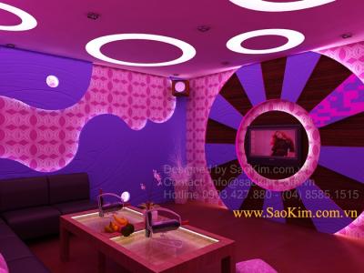 Thiết kế thi công bar - karaoke T&D