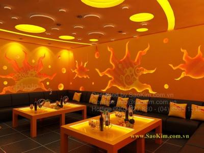 Thiết kế thi công bar - karaoke T&D