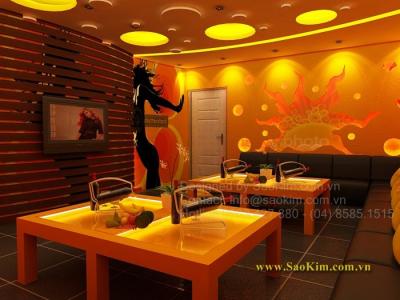 Thiết kế thi công bar - karaoke T&D