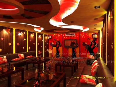 Thiết kế thi công bar - karaoke T&D