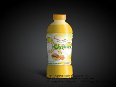 Thiết kế thương hiệu OGINA - Đặt tên và sáng táng Slogan thương hiệu nước trái cây