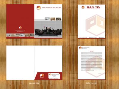 Thiết kế nhận diện thương hiệu cho công ty nội thất