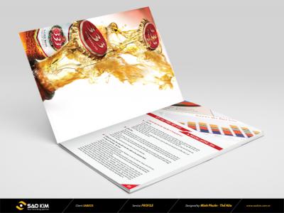 Thiết kế báo cáo thường niên SABECO 2014