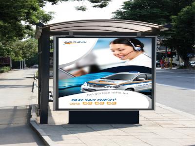 Thiết kế thương hiệu taxi Sao Thế Kỷ