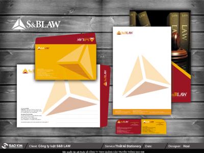 Thiết kế nhận diện thương hiệu công ty luật