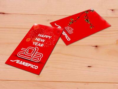 Thiết kế bộ thiệp mừng năm mới cho SEAREFICO