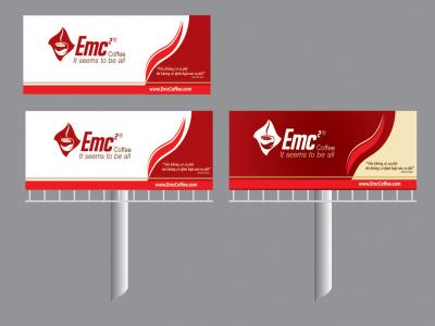 Thiết kế nhận diện thương hiệu EMC2 COFFEE