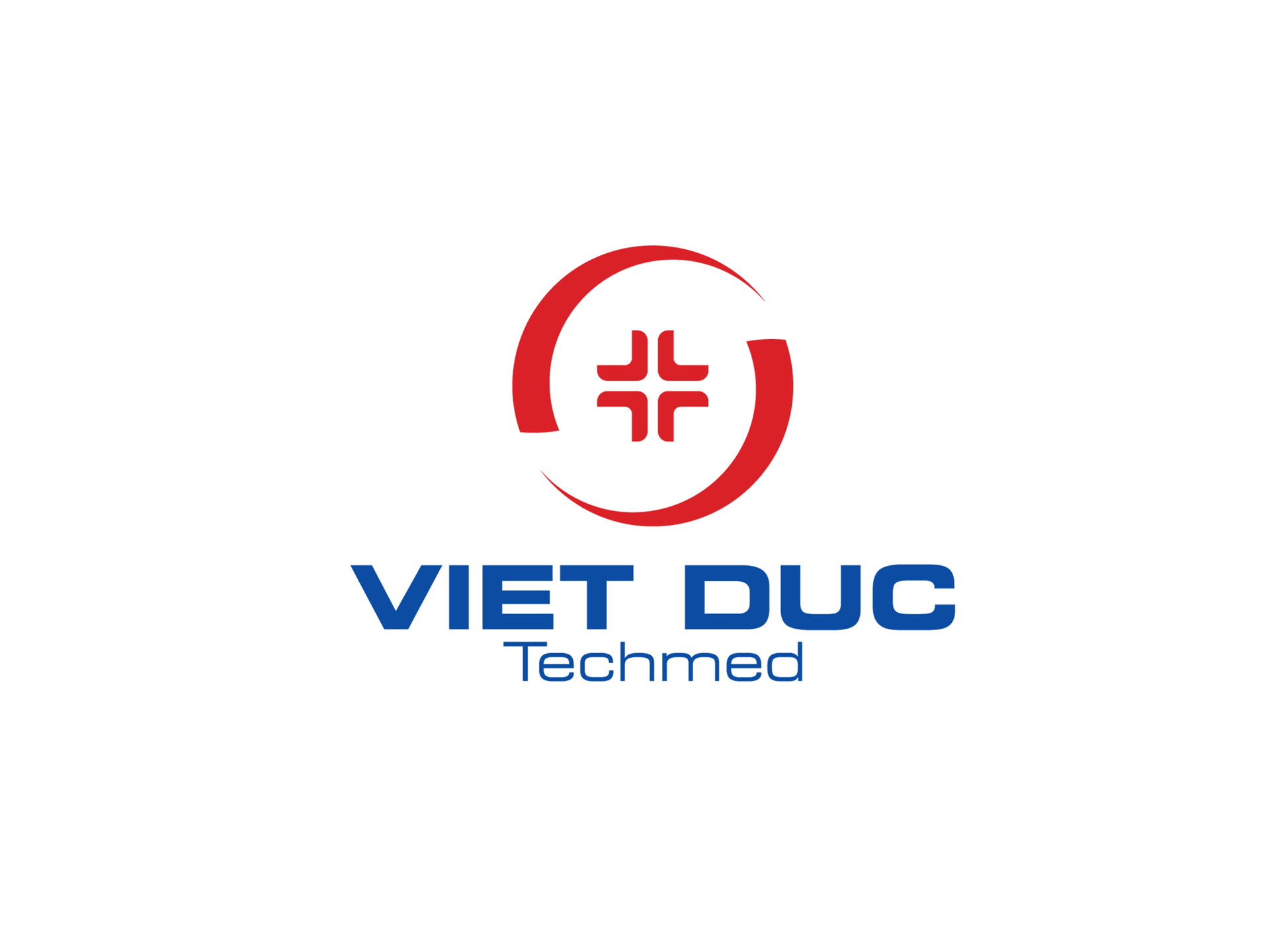 Thiết kế logo nhận diện thương hiệu cho công ty thiết bị y tế Việt Đức