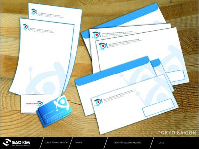 Thiết kế logo và nhận diện thương hiệu công ty công nghệ Tokyo Sài Gòn