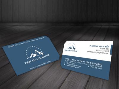 Thiết kế nhận diện thương hiệu công ty TNHH SX TM DV Yến Đại Dương
