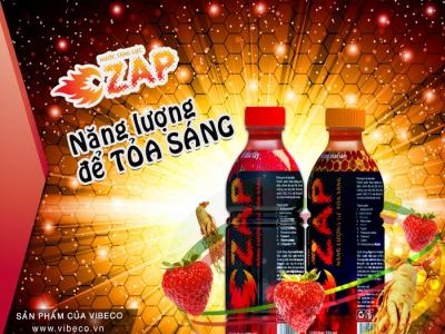 Sáng tạo thương hiệu và thiết kế logo bao bì Nước tăng lực ZAP