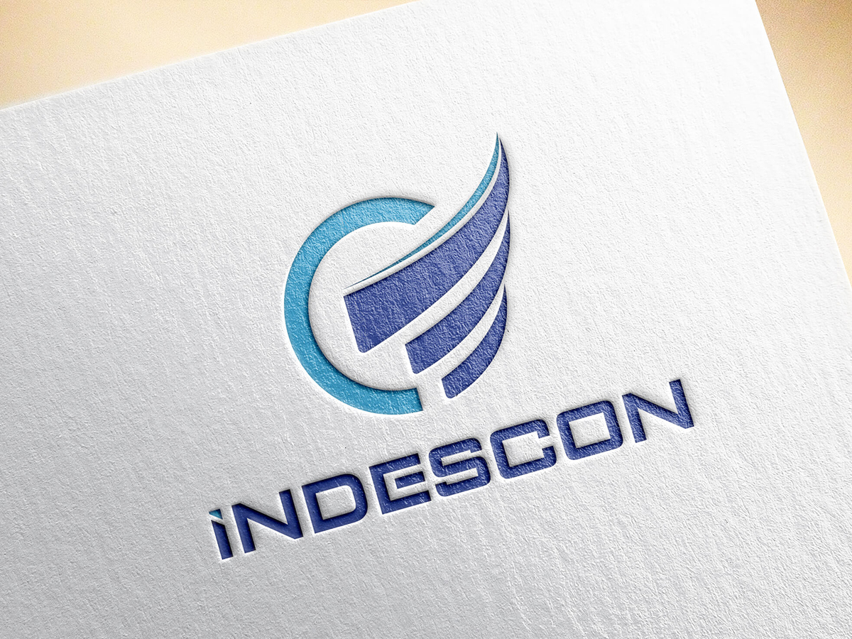INDESCON - Thiết kế logo xây dựng INDESCON