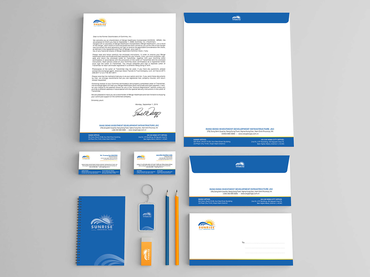 RẠNG ĐÔNG - Thiết kế logo và bộ nhận diện Rạng Đông