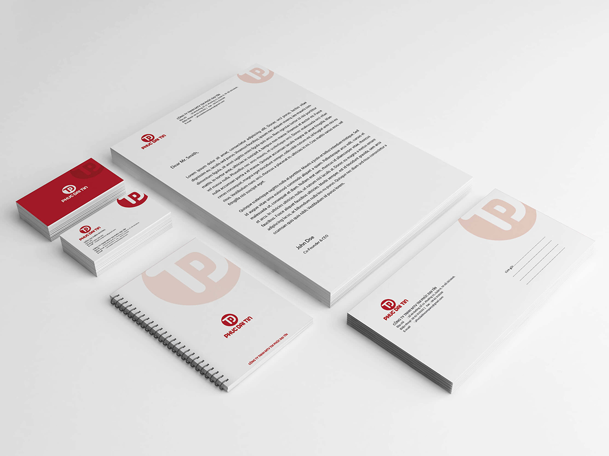 PHÚC ĐẠI TÍN - Thiết kế logo và bộ nhận diện công ty Phúc Đại Tín