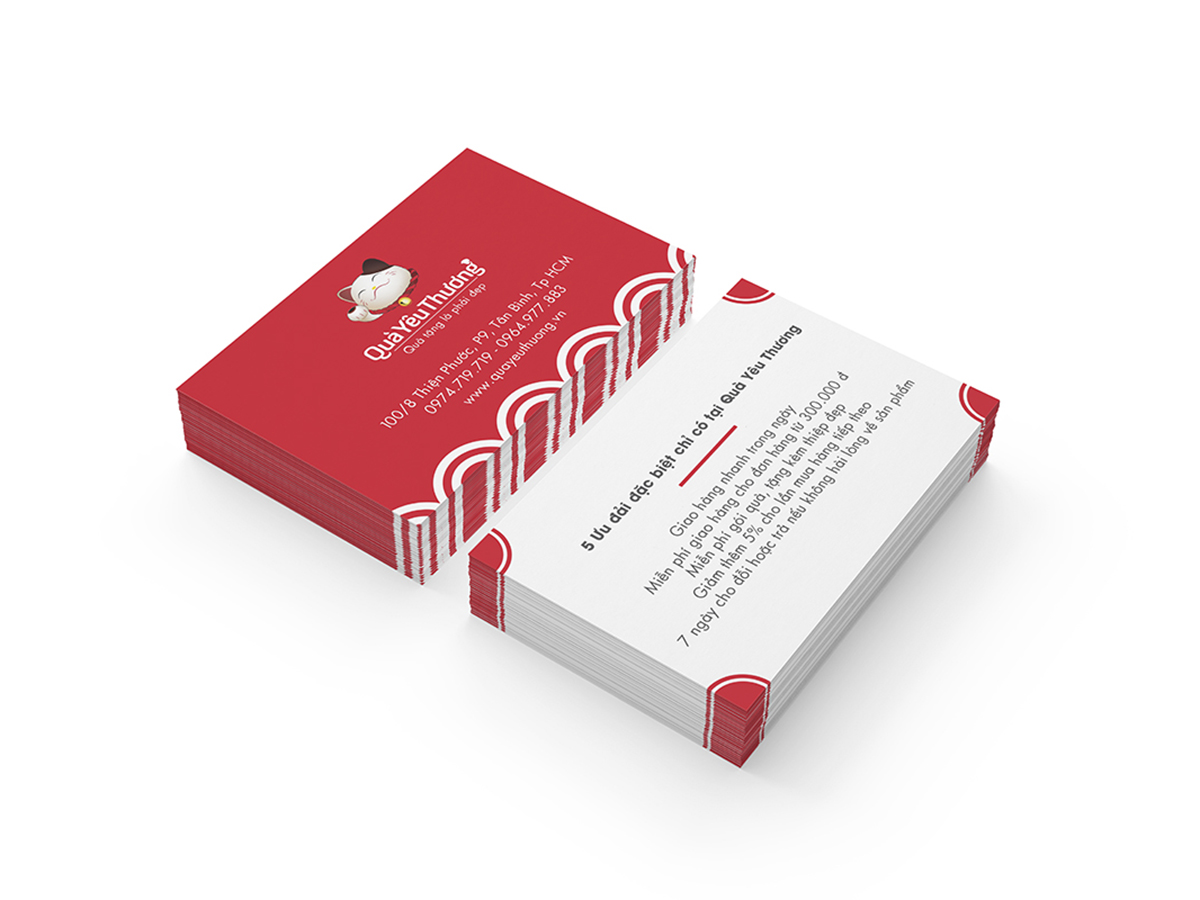 QUÀ YÊU THƯƠNG - Sức sống mới với mẫu thiết kế logo và nhận diện thương hiệu Quà Yêu Thương