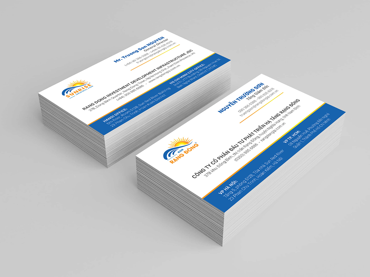 RẠNG ĐÔNG - Thiết kế logo và bộ nhận diện Rạng Đông