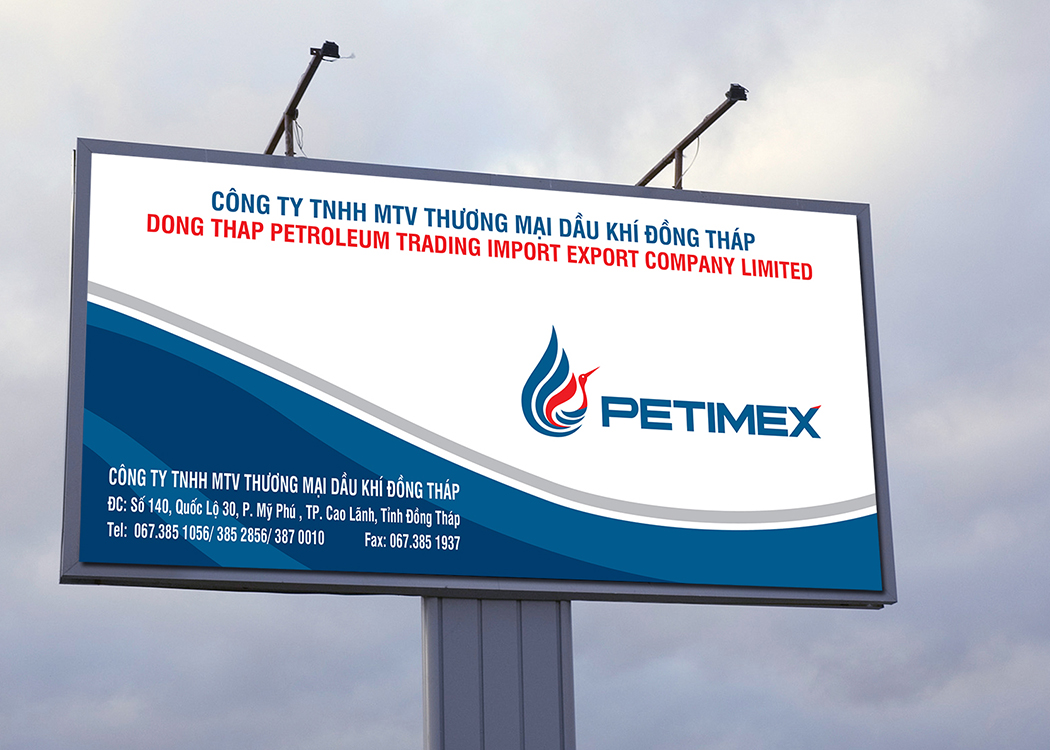 PETIMEX - Thiết kế logo và nhận diện thương hiệu Công ty Dầu khí Petimex