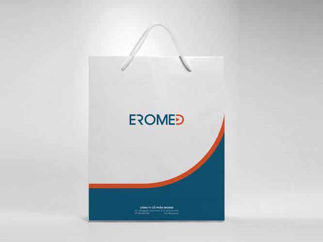 EROMED - Thiết kế bộ ấn phẩm nhận diện thương hiệu EROMED