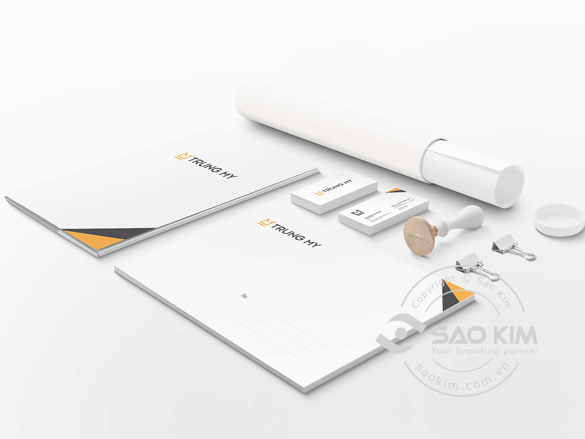 TRUNG MỸ - Thiết kế logo bất động sản Trung Mỹ