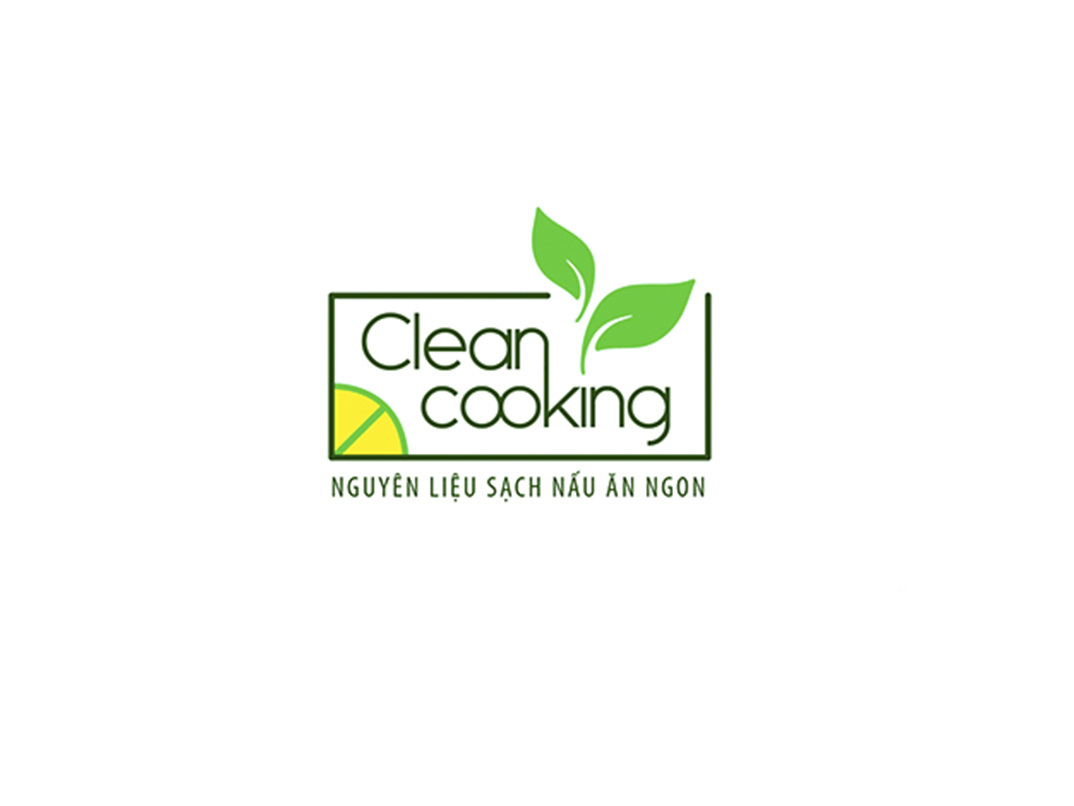 CLEAN COOKING - Thiết kế logo và ấn phẩm marketing thương hiệu thực phẩm Clean Cooking