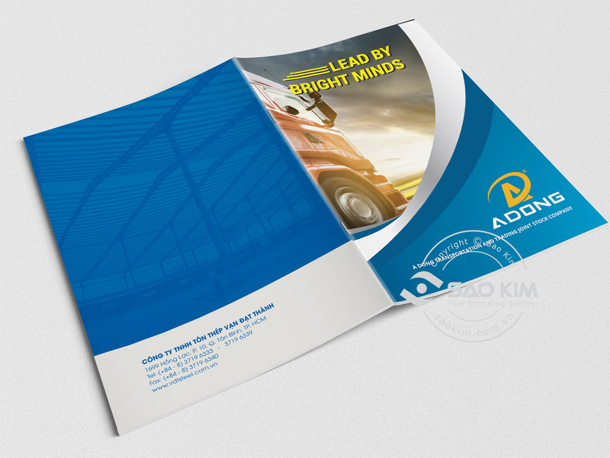 VẬN TẢI Á ĐÔNG - Biên soạn nội dung và thiết kế profile Vận tải Á Đông