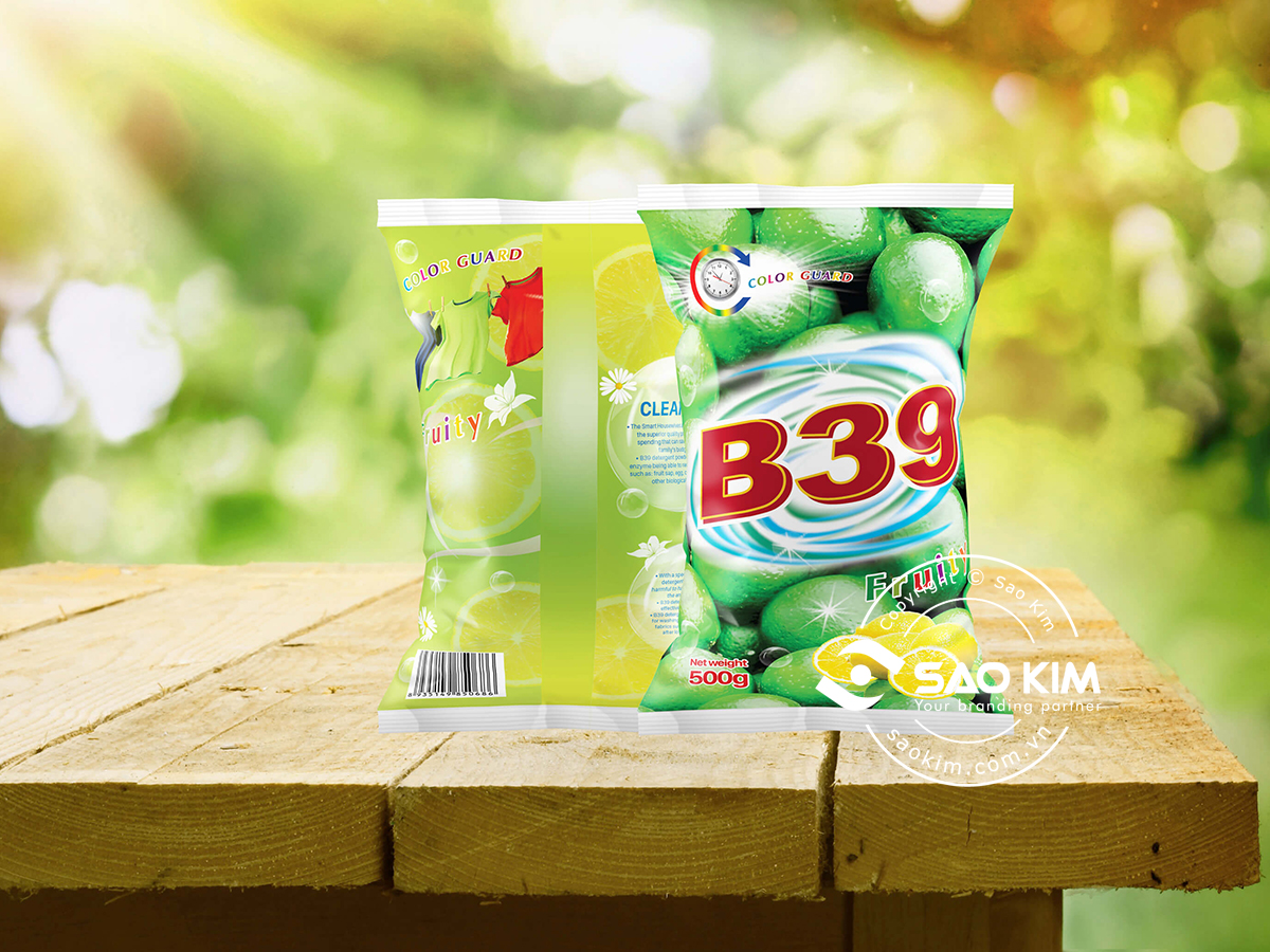 NETCO3 - Thiết kế bao bì bột giặt Netco