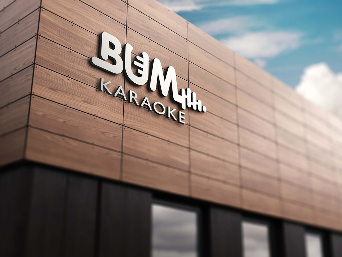 BUM KARAOKE - Thiết kế logo và nhận diện Bum Karaoke