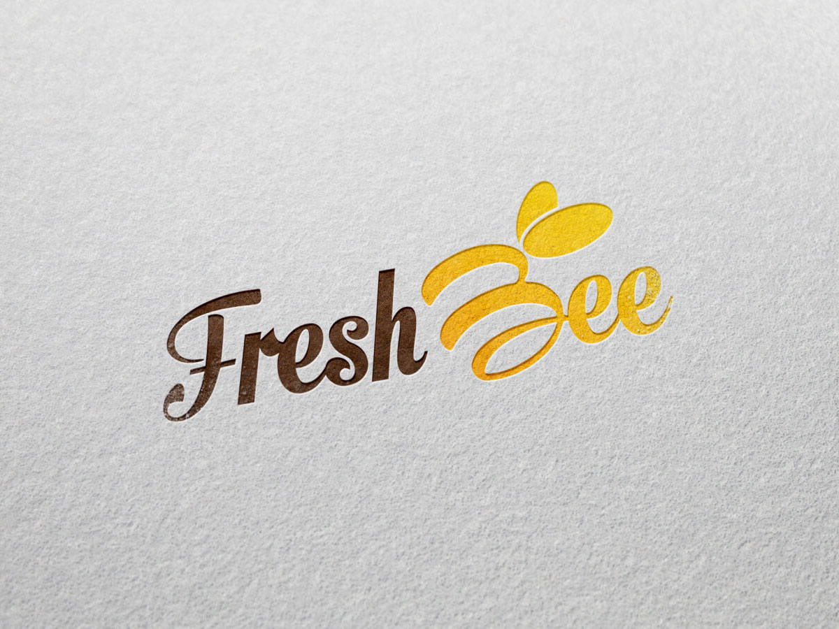 FRESH BEE - Thiết kế logo Fresh Bee