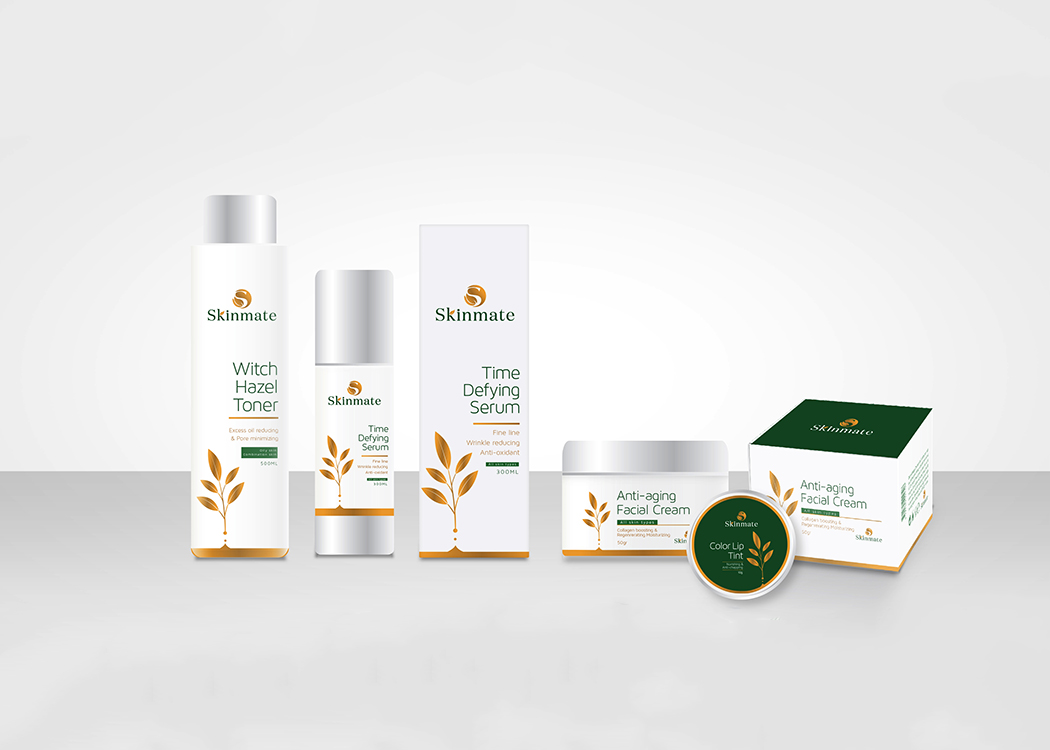 SKINMATE - Thiết kế logo mới cho thương hiệu mỹ phẩm SKINMATE