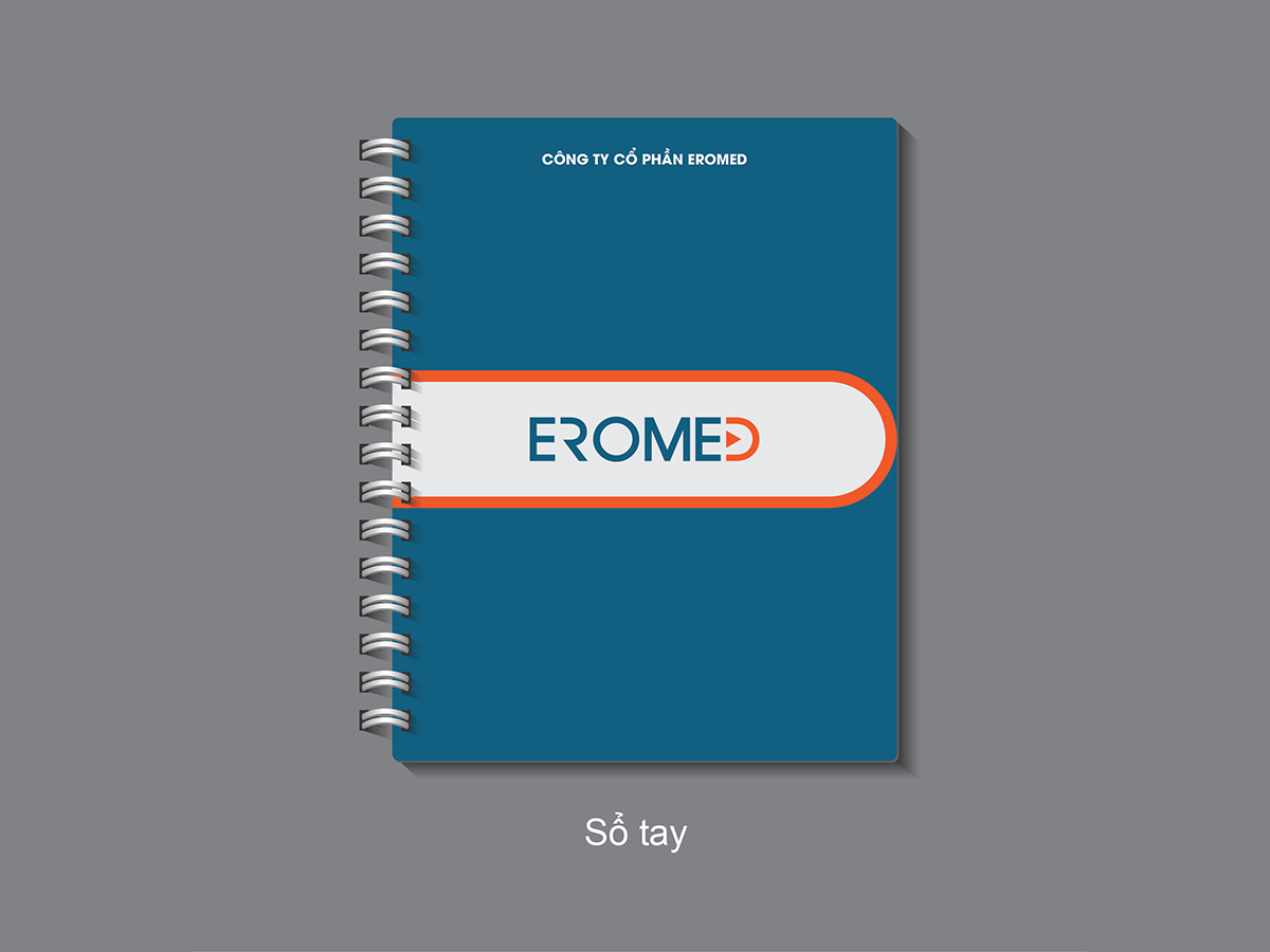 EROMED - Thiết kế bộ ấn phẩm nhận diện thương hiệu EROMED