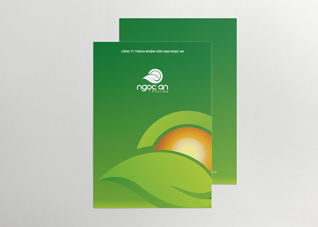 NGỌC AN PHARMA - Thiết kế logo và đặt tên thương hiệu công ty dược phẩm Ngọc An Pharma