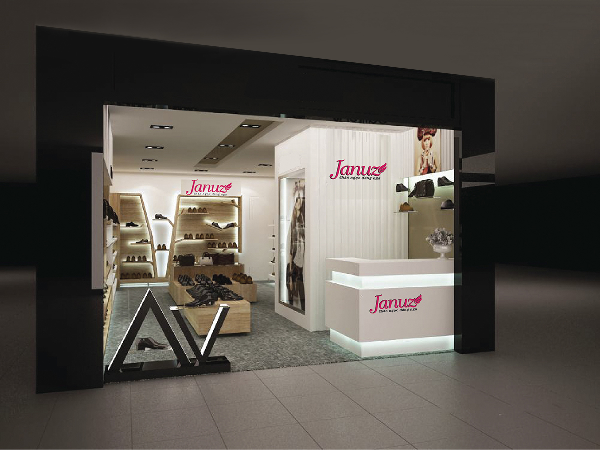 JANUZ - Thiết kế logo và nhận diện thương hiệu thời trang nữ JANUZ