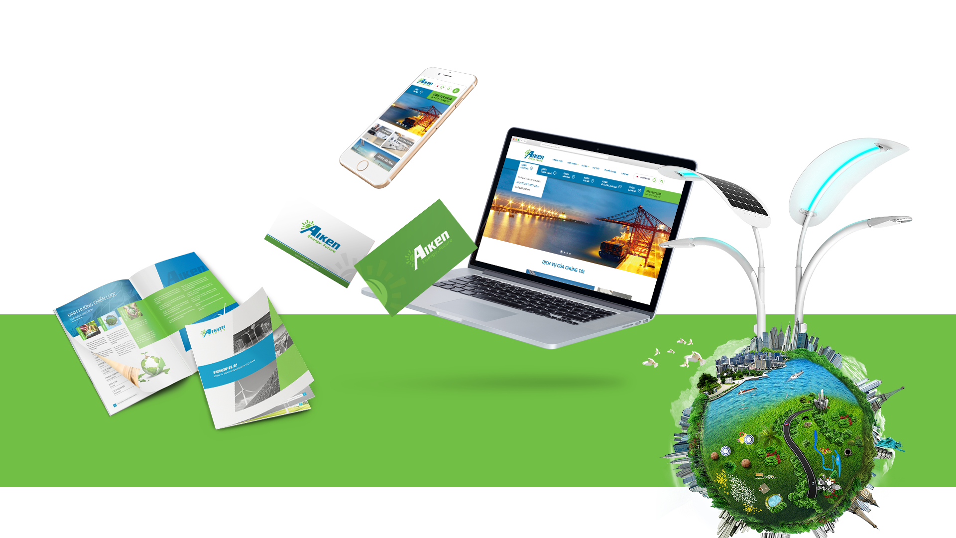 AIKEN - Design Website and Brand Identity Aiken