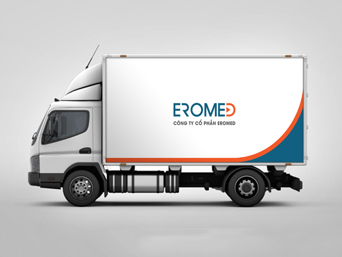 EROMED - Thiết kế bộ ấn phẩm nhận diện thương hiệu EROMED