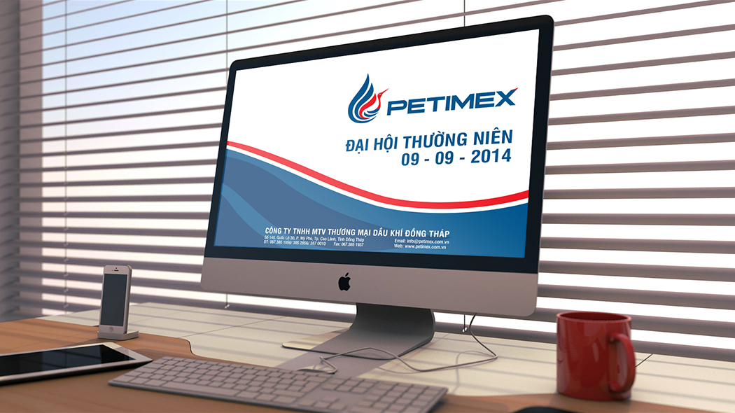 PETIMEX - Thiết kế logo và nhận diện thương hiệu Công ty Dầu khí Petimex