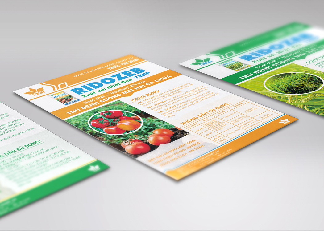 NÔNG DƯỢC HAI - Thiết kế logo và hệ thống nhận diện thương hiệu Nông Dược HAI