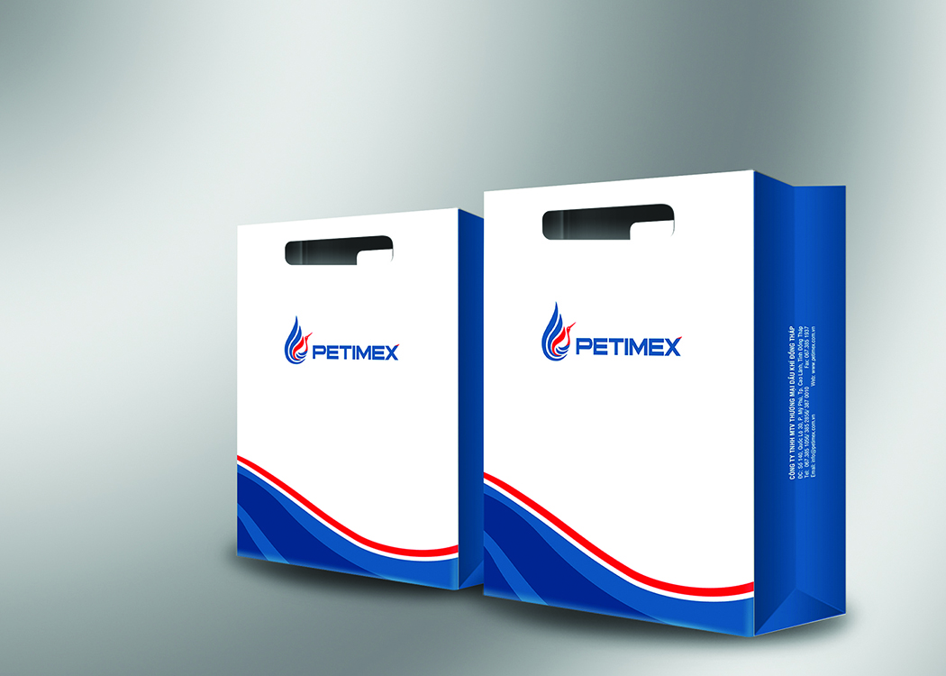 PETIMEX - Thiết kế logo và nhận diện thương hiệu Công ty Dầu khí Petimex