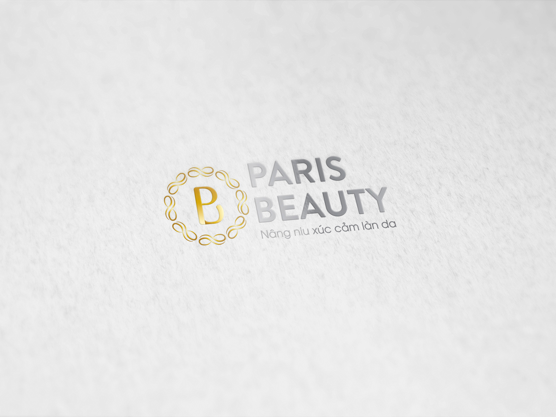 PARIS BEAUTY - Sáng tác slogan, thiết kế logo thương hiệu và website spa Paris Beauty