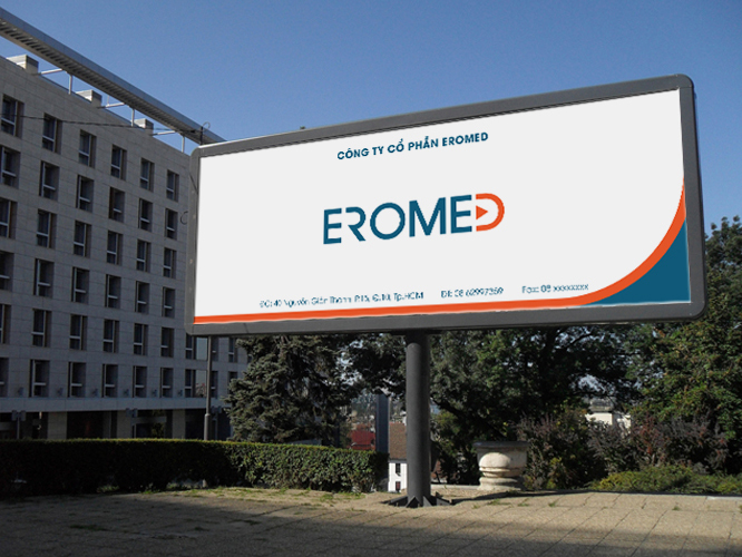EROMED - Thiết kế bộ ấn phẩm nhận diện thương hiệu EROMED