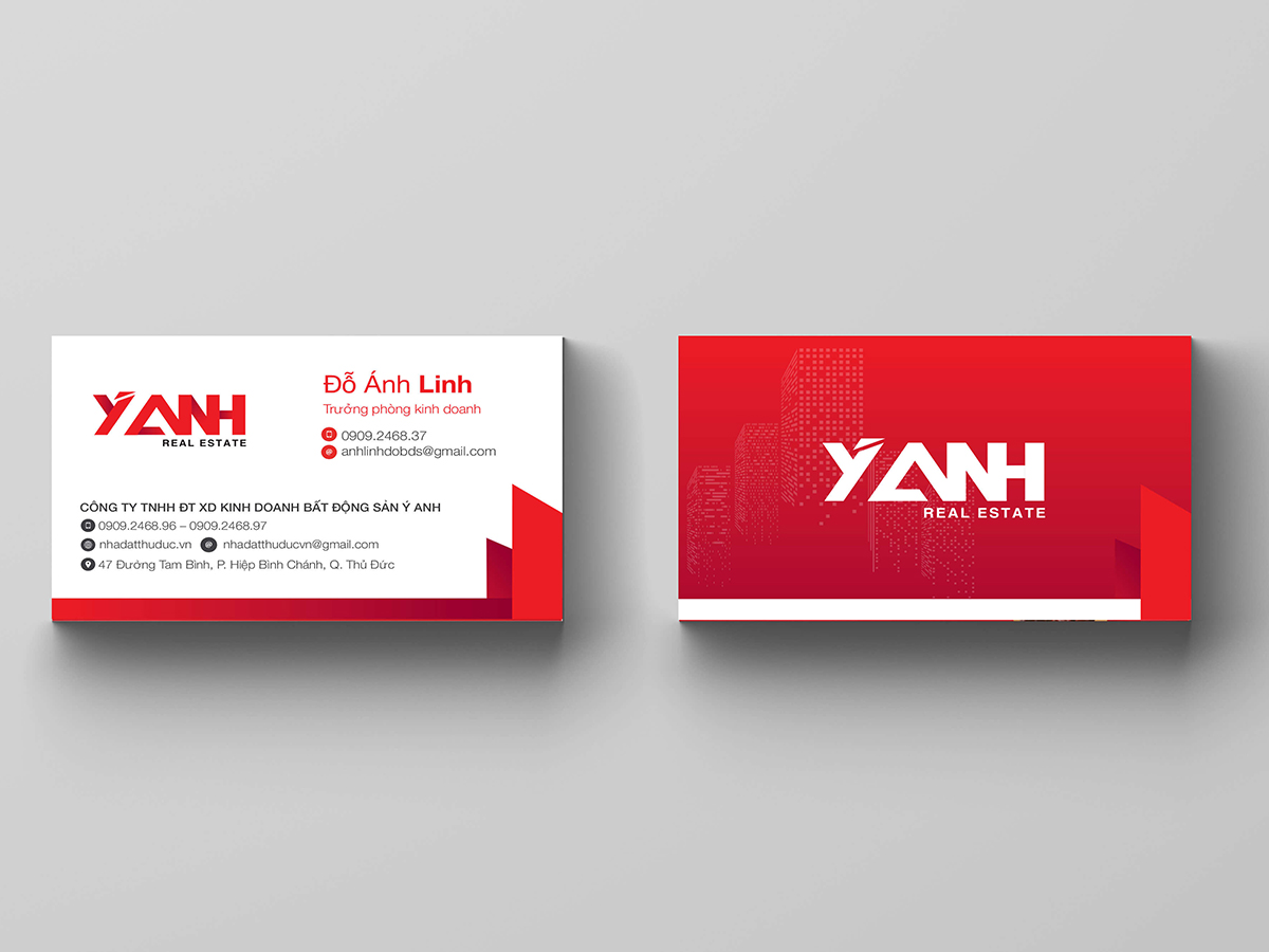Ý ANH - Thiết kế logo nhận diện thương hiệu bất động sản Ý Anh