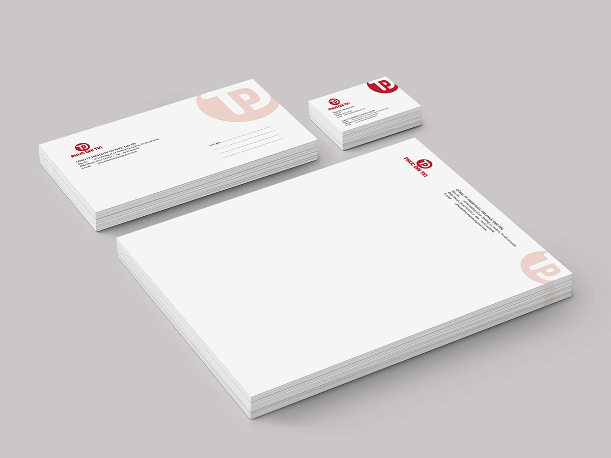 PHÚC ĐẠI TÍN - Thiết kế logo và bộ nhận diện công ty Phúc Đại Tín