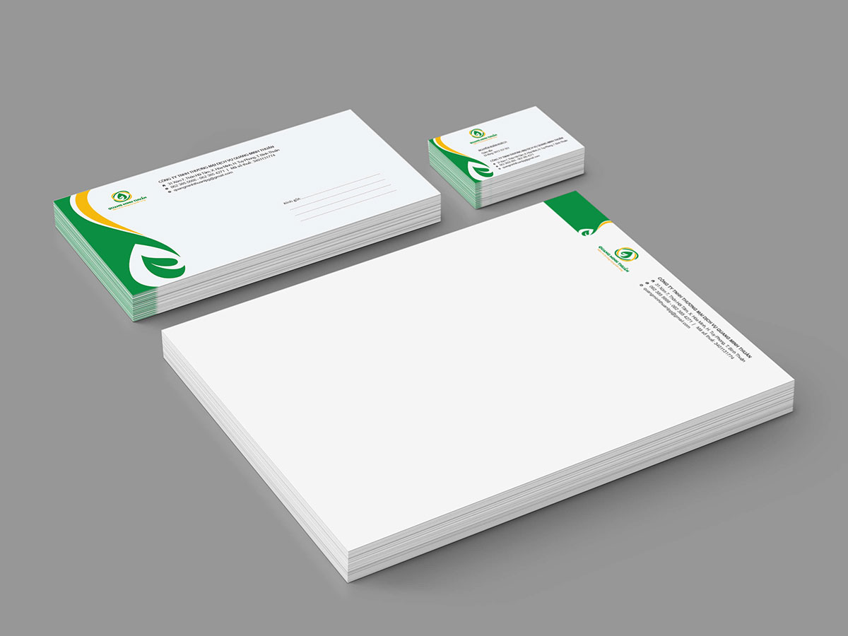 QUANG MINH THUẦN - Thiết kế logo và nhận diện công ty Quang Minh Thuần