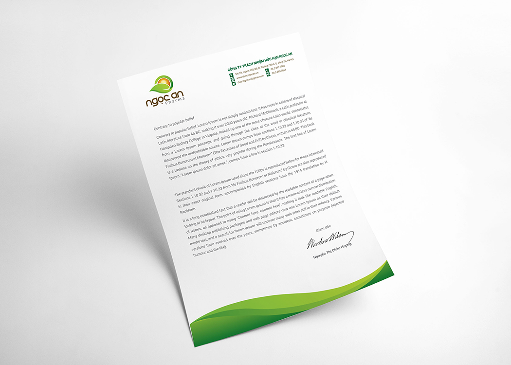 NGỌC AN PHARMA - Thiết kế logo và đặt tên thương hiệu công ty dược phẩm Ngọc An Pharma