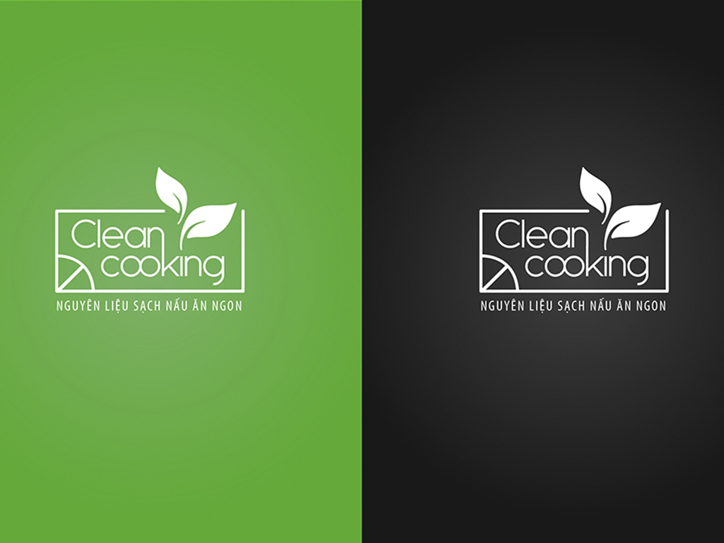 CLEAN COOKING - Thiết kế logo và ấn phẩm marketing thương hiệu thực phẩm Clean Cooking