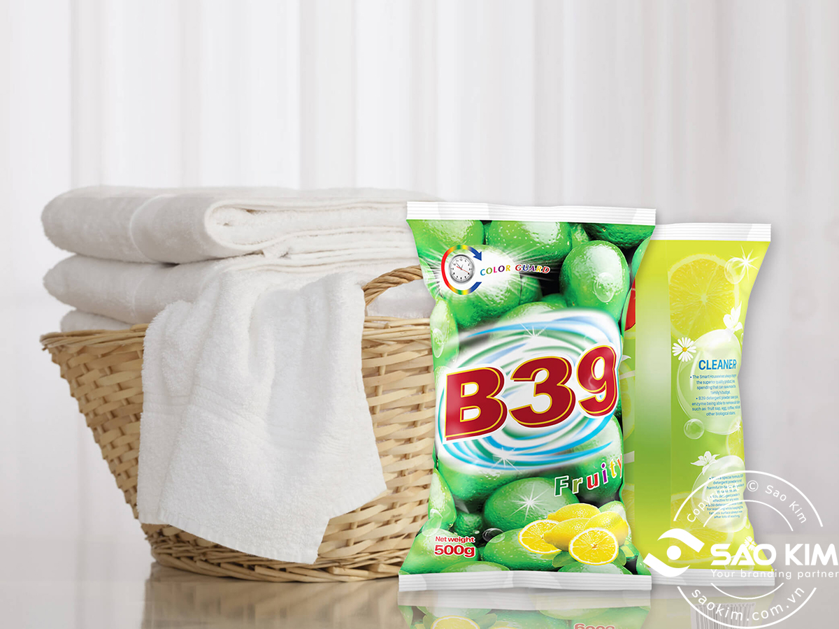 NETCO3 - Thiết kế bao bì bột giặt Netco