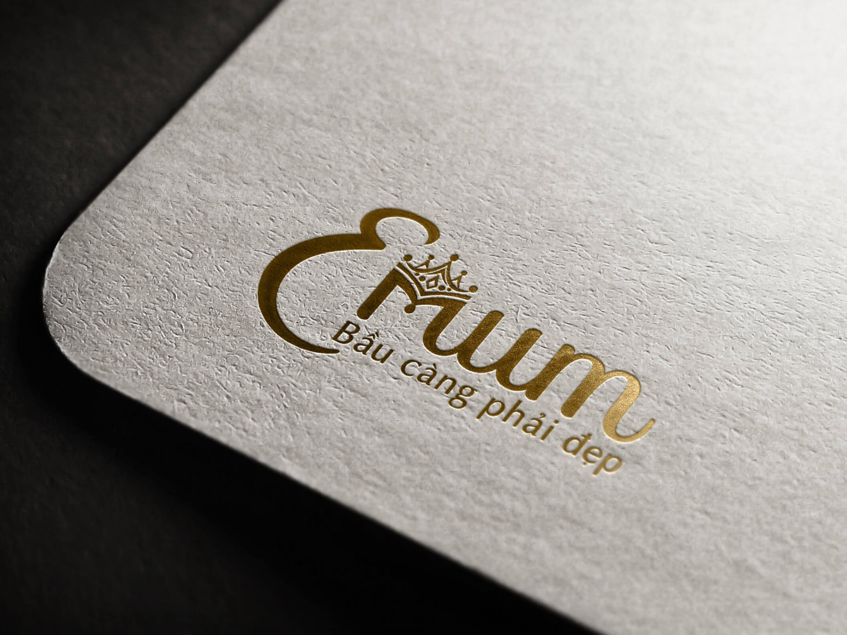 EMUM - Thiết kế logo và nhận diện thương hiệu thời trang đầm bầu EMUM
