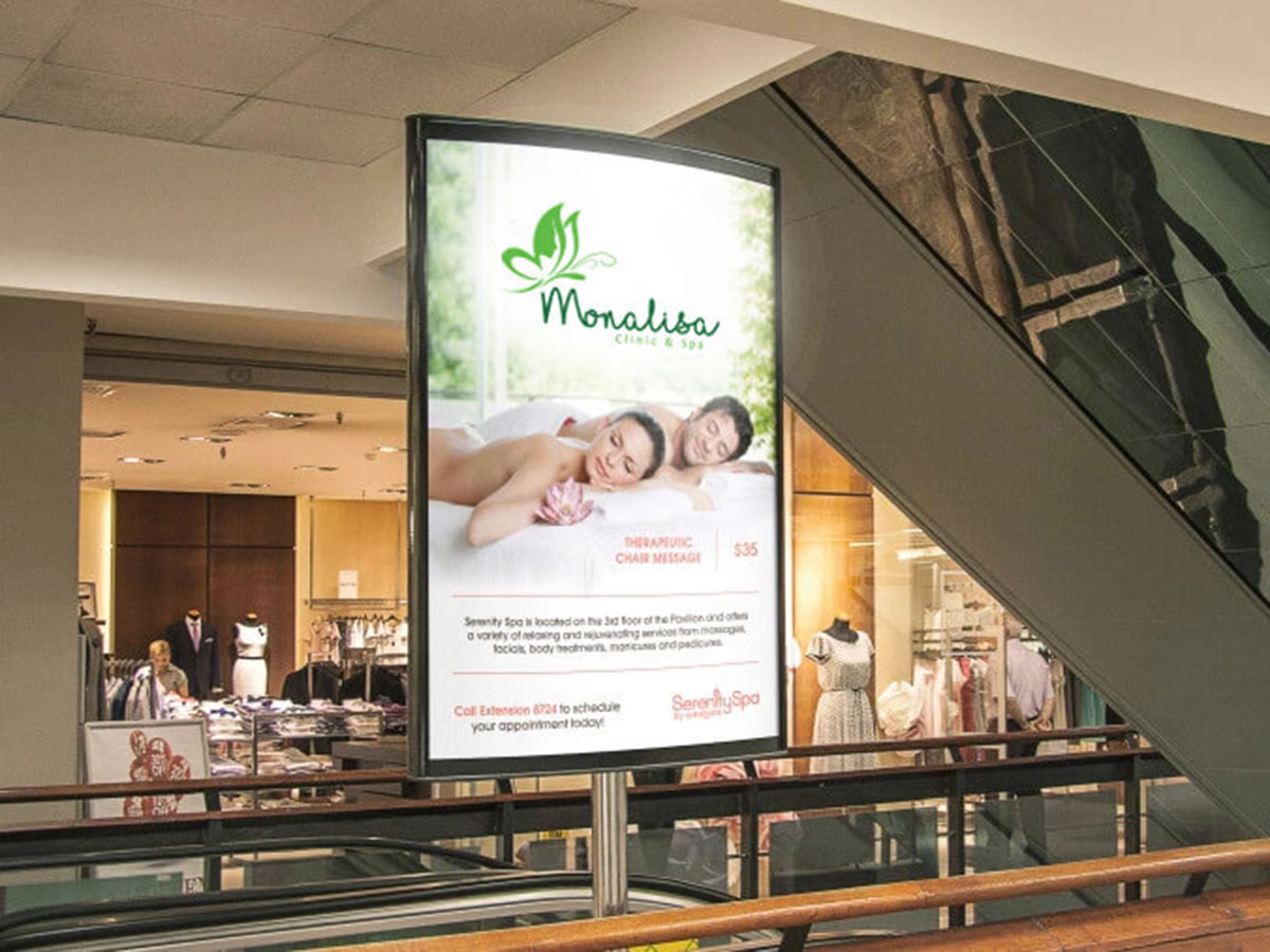 MONALISA SPA - Thiết kế logo Monalisa spa