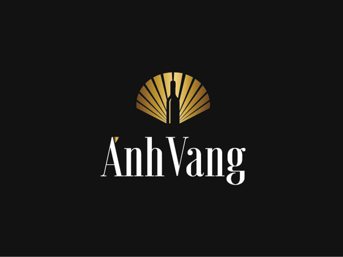 ÁNH VANG - Thiết kế logo rượu nhập khẩu Ánh Vang