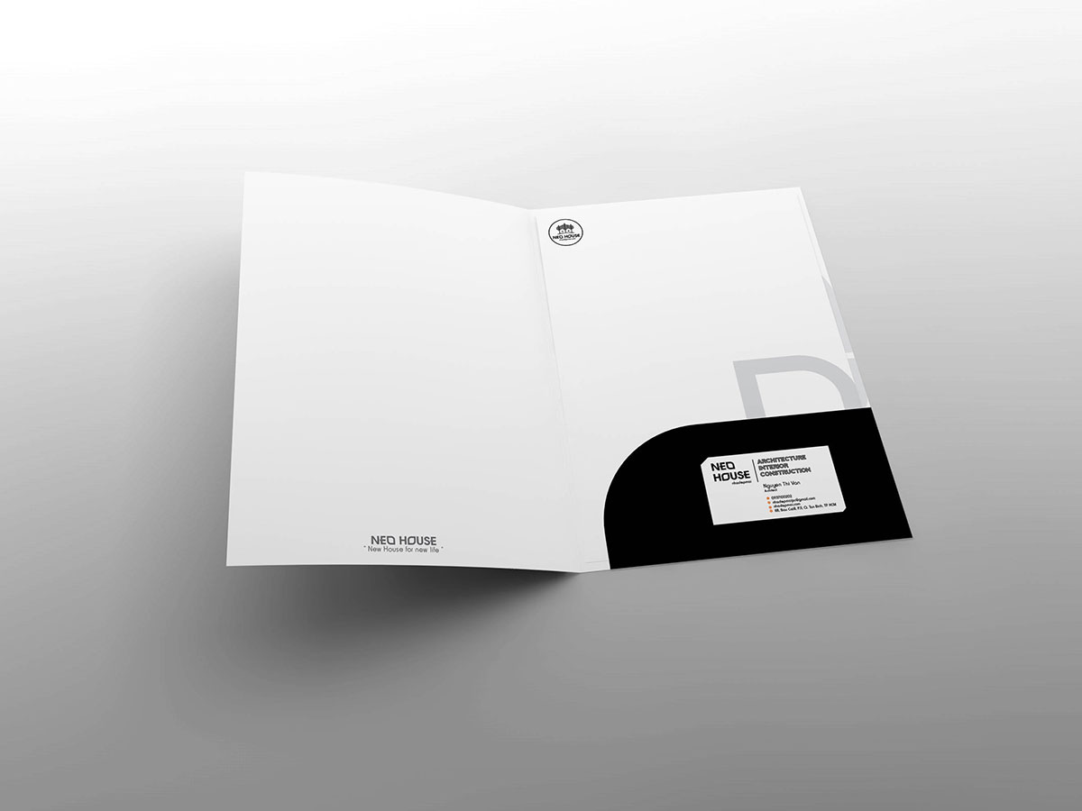 NEO HOUSE - Thiết kế nhận diện thương hiệu cho công ty nội thất Neo House