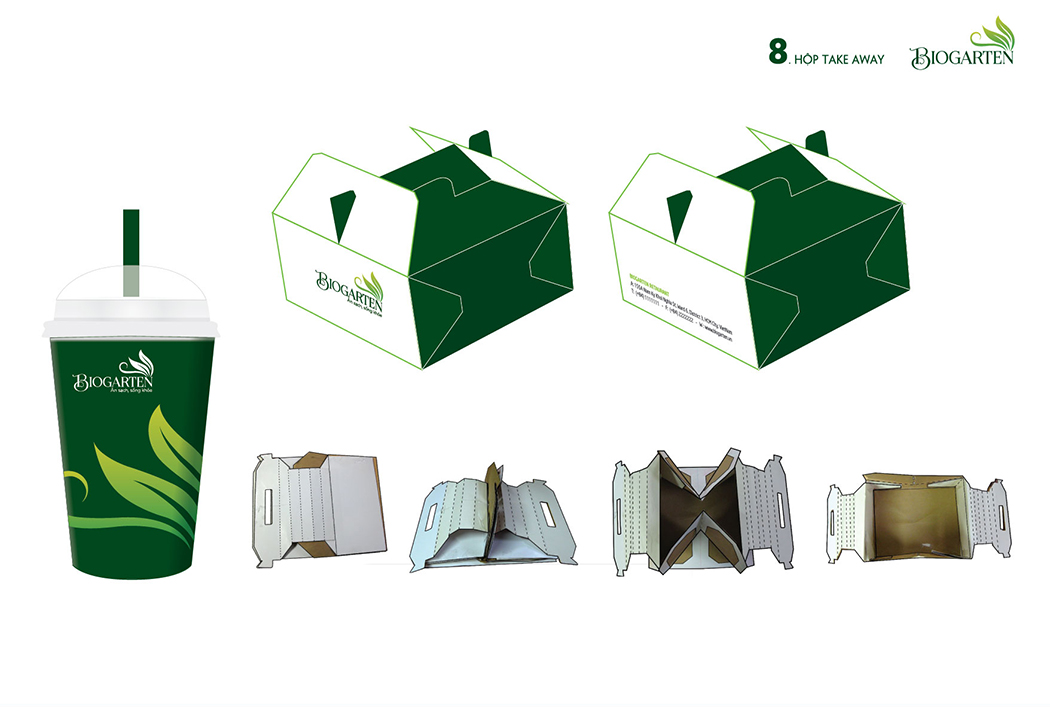 BIO GARTEN - Thiết kế logo và bộ nhận diện thương thực phẩm hữu cơ BioGarten